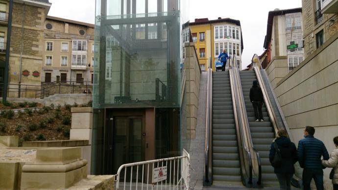 El ascensor de 'La Cuesta', fuera de servicio por vandalismo