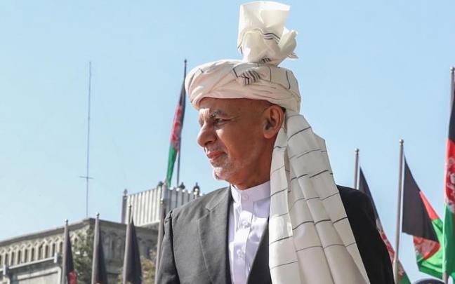 Imagen de archivo del presidente afgano Ashraf Ghani.