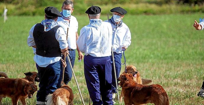 Asier Bolibar y 'Kobi', vencedores en el campeonato de perros pastor