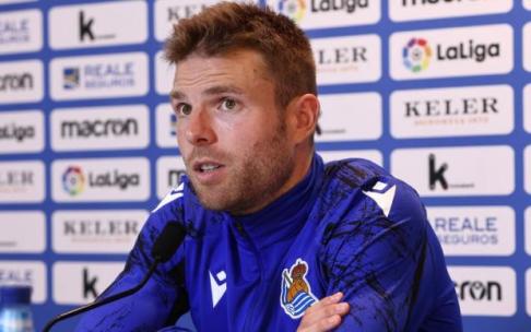 Asier Illarramendi, durante la rueda de prensa.