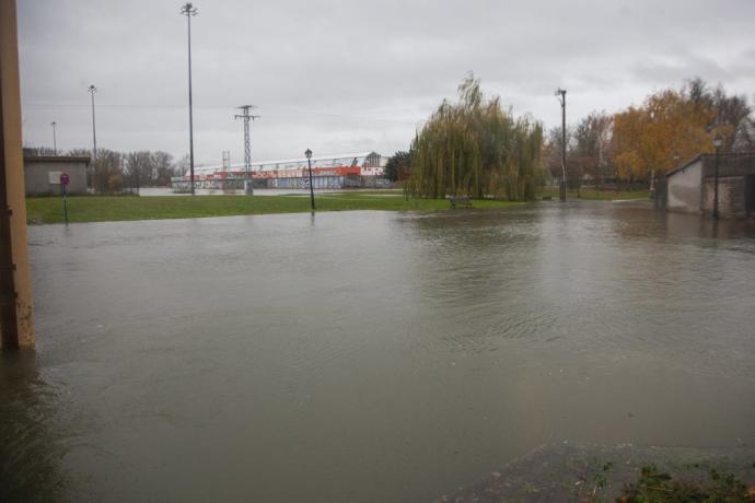 Inundaciones en Astegieta.