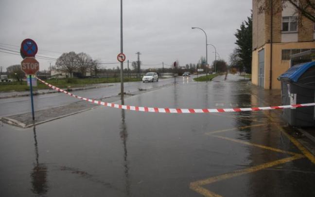 Astegieta, una de las localidades más afectadas por las inundaciones.