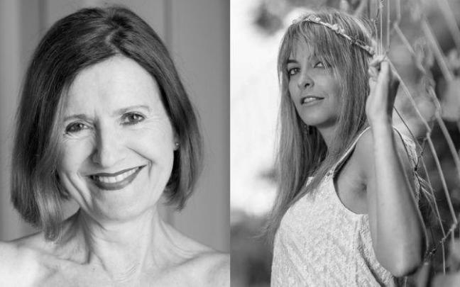 Itziar Lazkano e Iratxe Palacios.