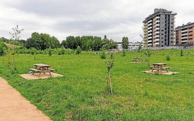 El parque fluvial Andre Gobadarien Ibai Parkea. Foto: N.G. El parque fluvial Andre Gobadarien Ibai Parkea. Foto: N.G.