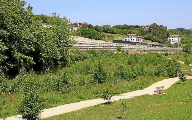 Andre Gobadarien Parkea, zona en la que se hará la limpieza. Foto: A.M.