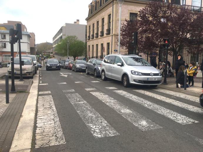 Calle Atarizar de Ategorrieta.