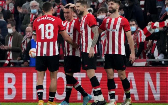 El Athletic se medirá al Valencia en las semifinales de la Copa.