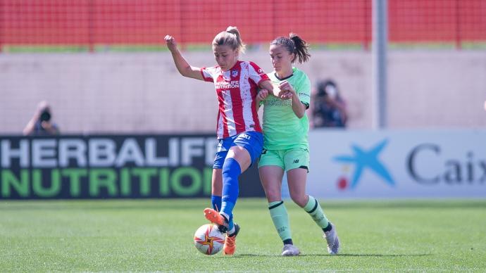 El Athletic femenino cae ante el Atlético Madrid.