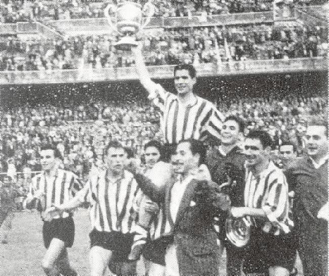 El Athletic ganó la Copa de 1958 ante el Real Madrid de Di Stéfano