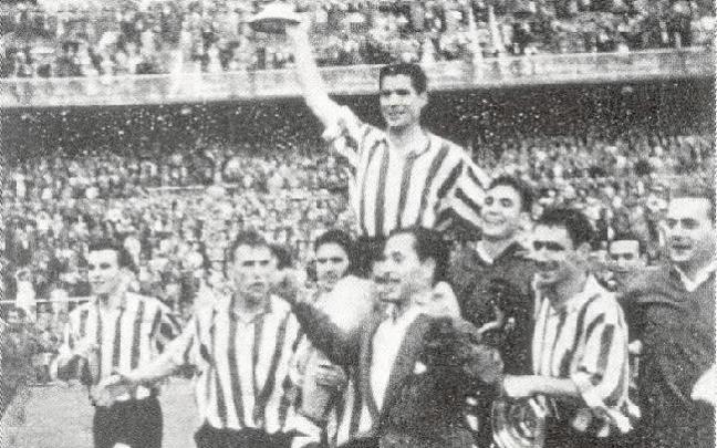 El Athletic ganó la Copa de 1958 ante el Real Madrid de Di Stéfano