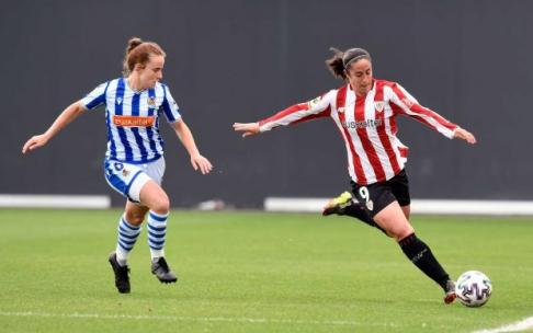 Athletic y Real Sociedad femenino jugarán el derbi en San Mamés Athletic y Real Sociedad femenino jugarán el derbi en San Mamés