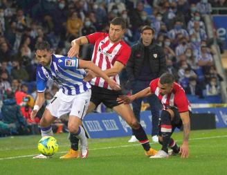 El derbi Athletic-Real Sociedad se jugará el domingo en San Mamés