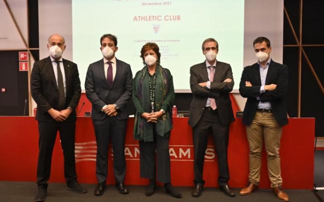 Aitor Elizegi, Ana Urquijo, Aner Uriarte, Gorka Cubes y Josu Arteta son los integrantes de la Comisión de Reforma de los Estatutos