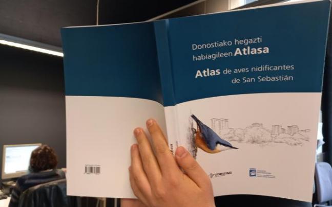 Publicación sobre las aves que anidan en Donostia. Publicación sobre las aves que anidan en Donostia.
