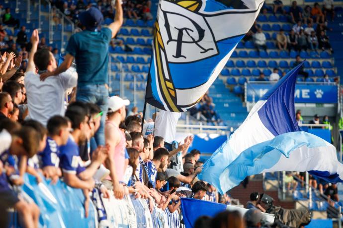 Afición del Alavés.