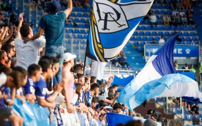 Afición del Alavés.