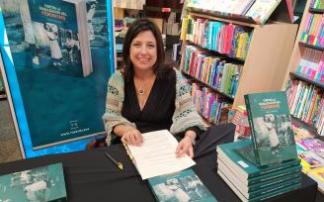 La profesora e investigadora de la UPV/EHU Maria Gorosarri González en la presentación del libro 'Contra la banalización del feminismo'