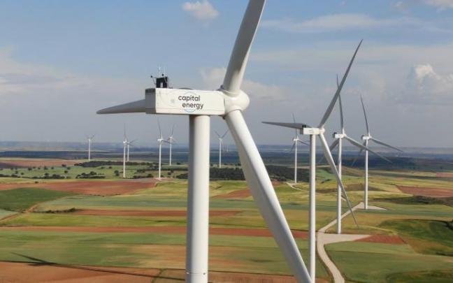 Un parque eólico de Capital Energy. Un parque eólico de Capital Energy.