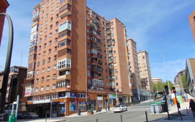 Imagen de un edificio de Barakaldo.