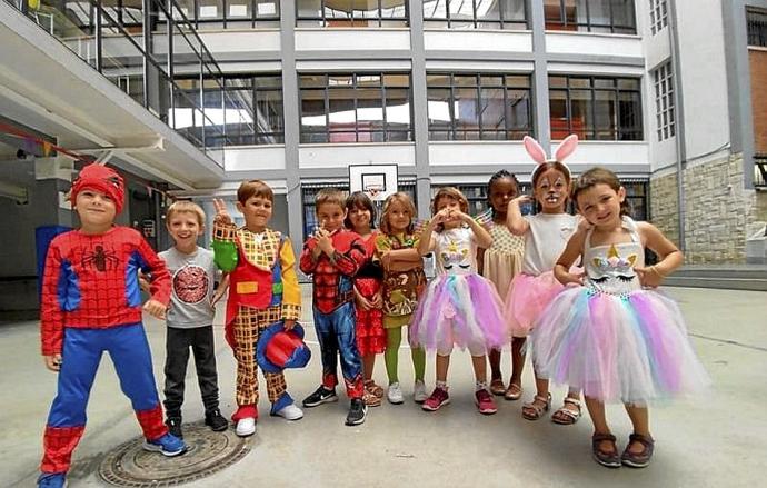 Niños participando en una actividad. Foto: Cedida