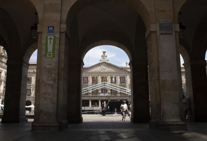 Exterior del Ayuntamiento de Gasteiz