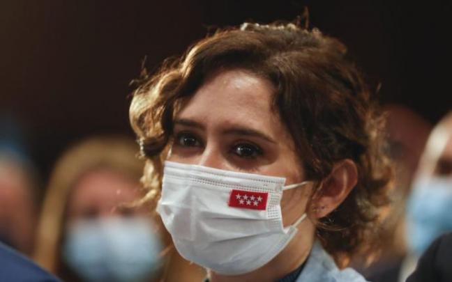 Isabel Díaz Ayuso, en la Junta Directiva Nacional