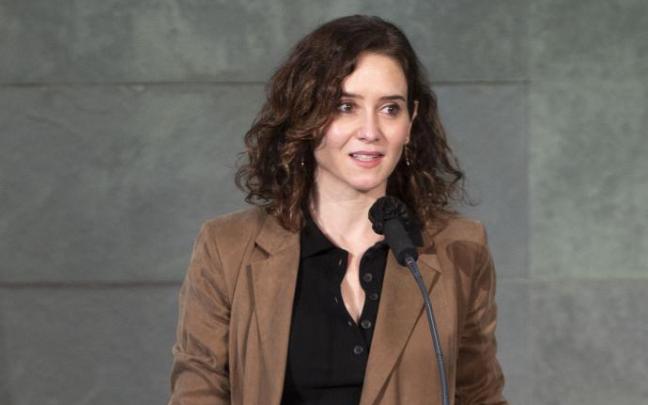 La presidenta de la Comunidad de Madrid, Isabel Díaz Ayuso. La presidenta de la Comunidad de Madrid, Isabel Díaz Ayuso.