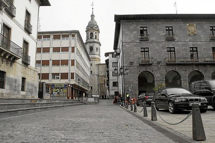 Imagen de archivo de Azkoitia ajena a la noticia