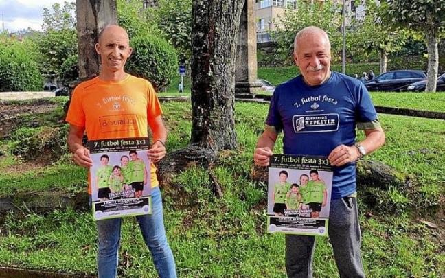 Angel Martín y Melitón Rodríguez presentando el evento. Foto: N.G.