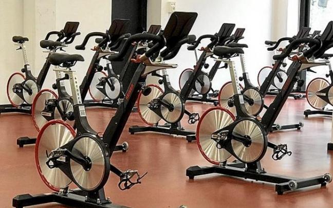 Las nuevas bicicletas instaladas en Elkargunea. Foto: N.G.