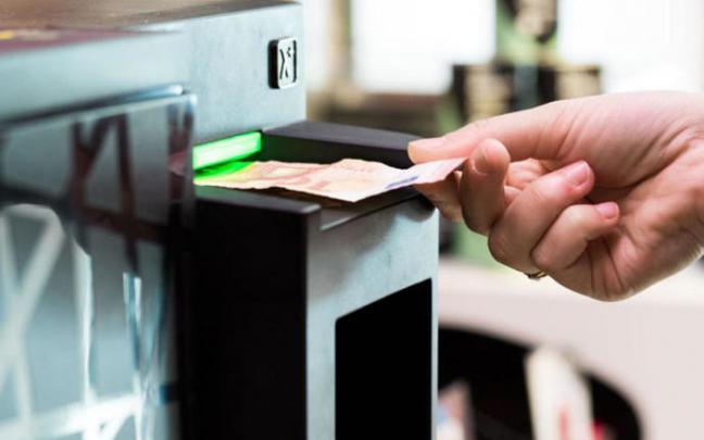 Una máquina expendedora del Grupo Azkoyen.