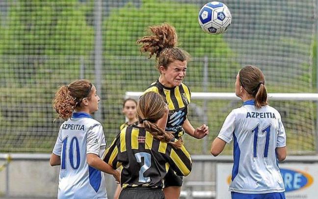 Jugadoras del Lagun Onak en un partido reciente. Foto: Otola