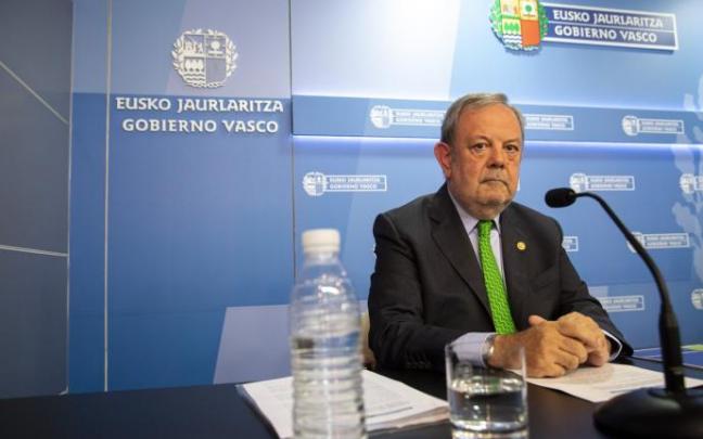 Pedro Azpiazu, consejero de Economía y Hacienda. Pedro Azpiazu, consejero de Economía y Hacienda.
