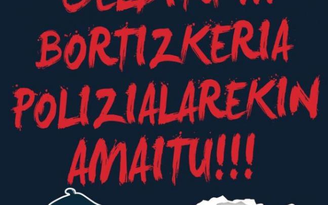 Cartel de la convocatoria de Bultzada Taldea