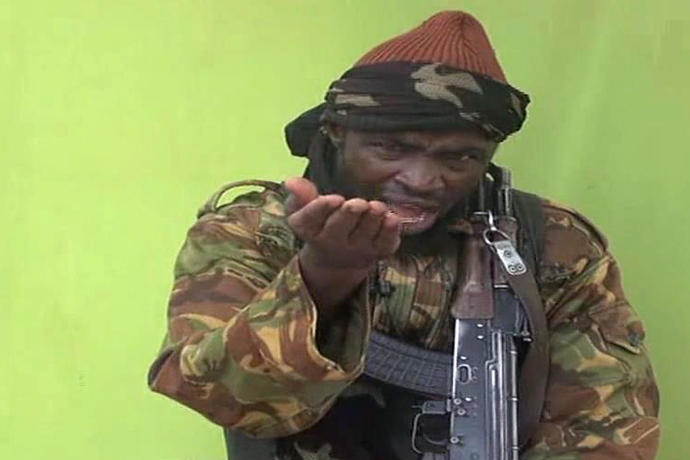 El líder de Boko Haram Abubakar Shekau
