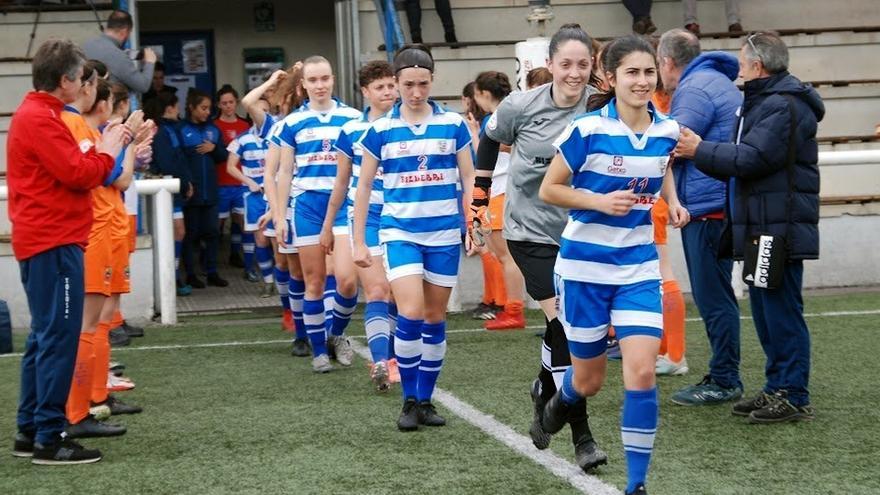 Jugadoras del primer equipo del Bizkerre.