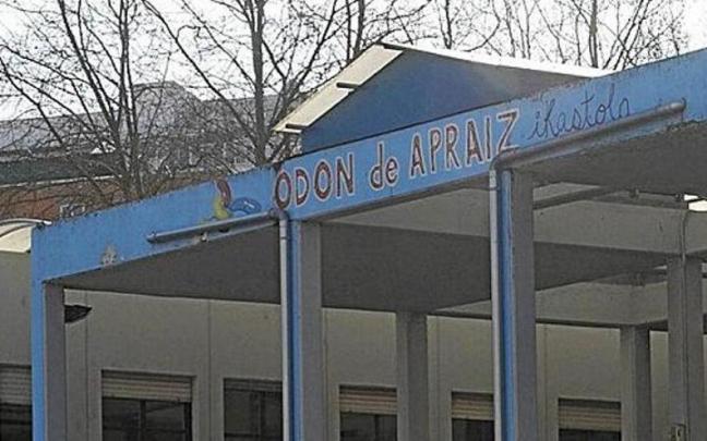 Patio del centro educativo Odón de Apraiz de Vitoria.