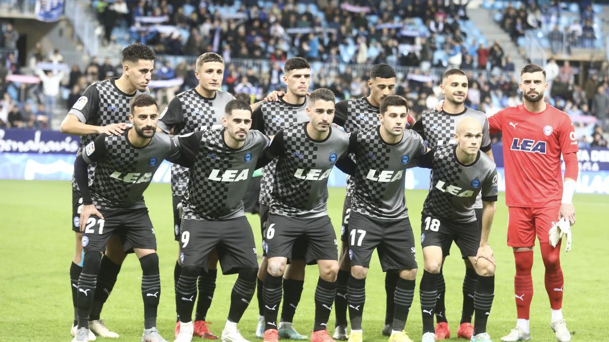 Las mejores imágenes del Málaga - Deportivo Alavés