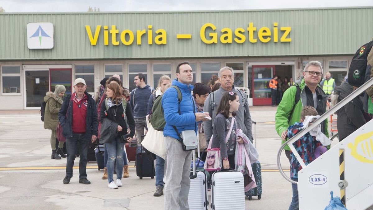 Pasajeros en Foronda