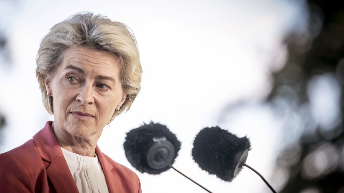 La presidenta de la Comisión Europea, Ursula von der Leyen.