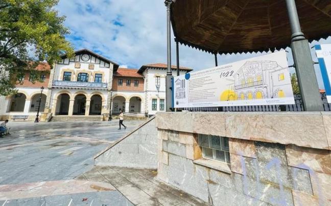 El qukiosco del Astillero y el ayuntamiento albergan ya una exposici&oacute;n sobre el centenario.