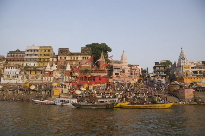 Varanasi (o Benarés), la ciudad india en la que se encuentra el alojamiento.