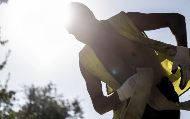 Ola de calor extremo.