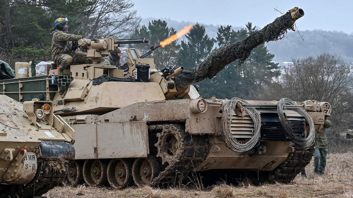 EEUU enviará 31 tanques Abrams a Ucrania.
