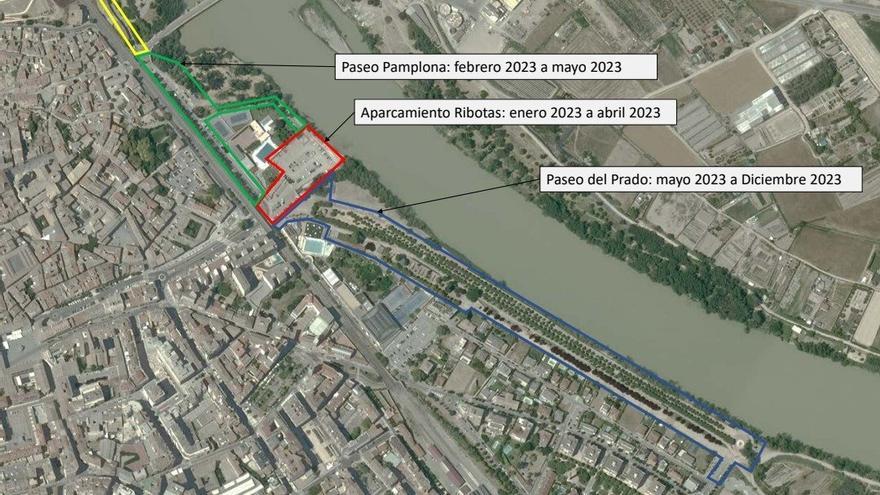 Infografía de los plazos que se manejan para las obras del Corredor Verde