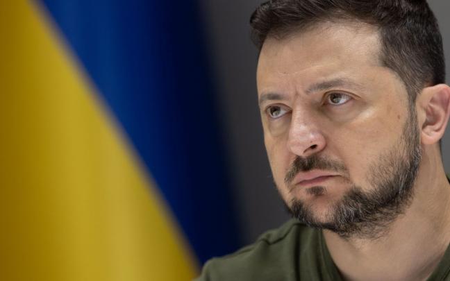 El presidente ucraniano, Volodimir Zelenski.