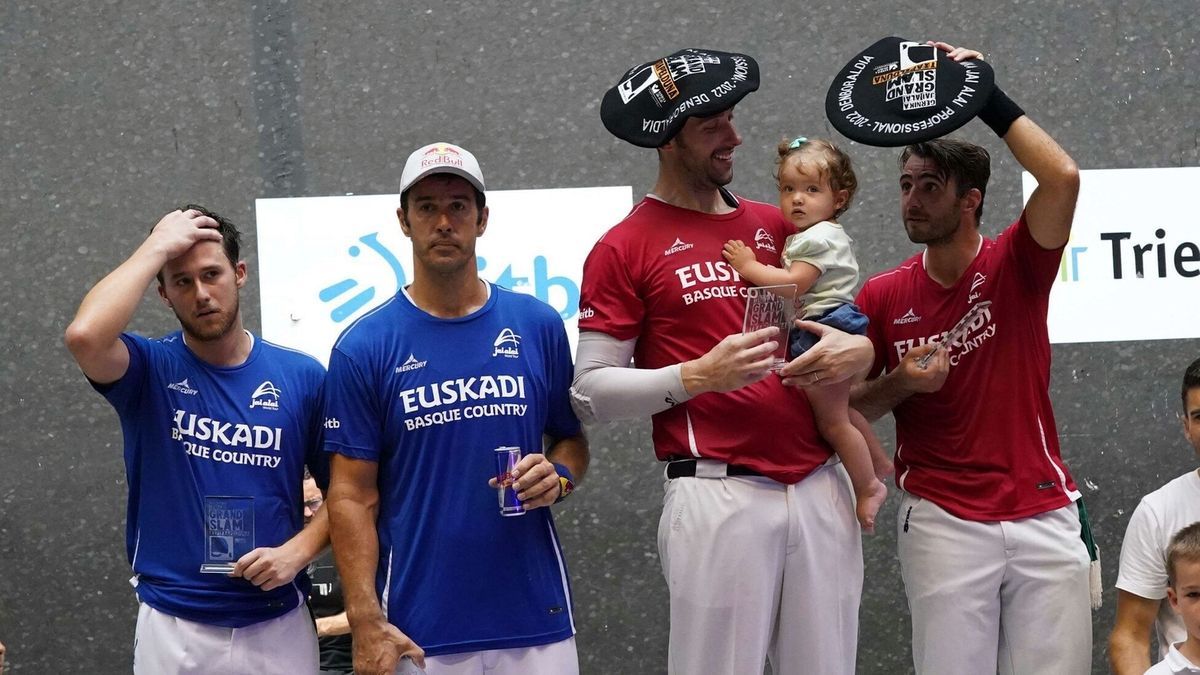 Olharan y López se impusieron ayer martes en Gernika a Goikoetxea y Basque.