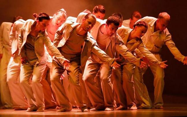 Un momento de la representación de Scapino Ballet Rotterdam