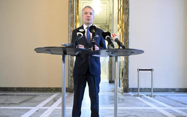 El ministro de Exteriores finlandés, Pekka Haavisto. El ministro de Exteriores finlandés, Pekka Haavisto.