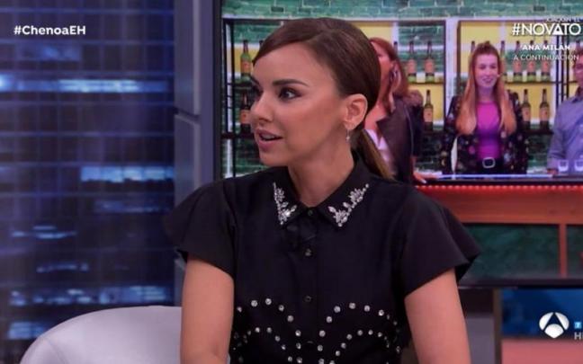 María Laura Corradini, más conocida como Chenoa, en 'El Hormiguero'.